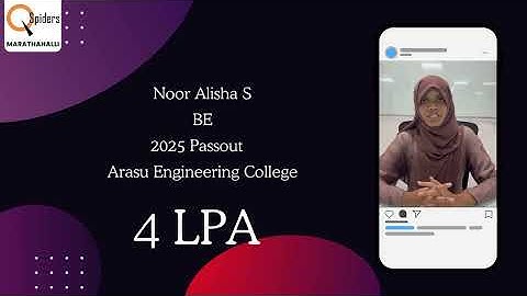 My Placement journey as Junior QA Engineer from QSpiders Marathahalli