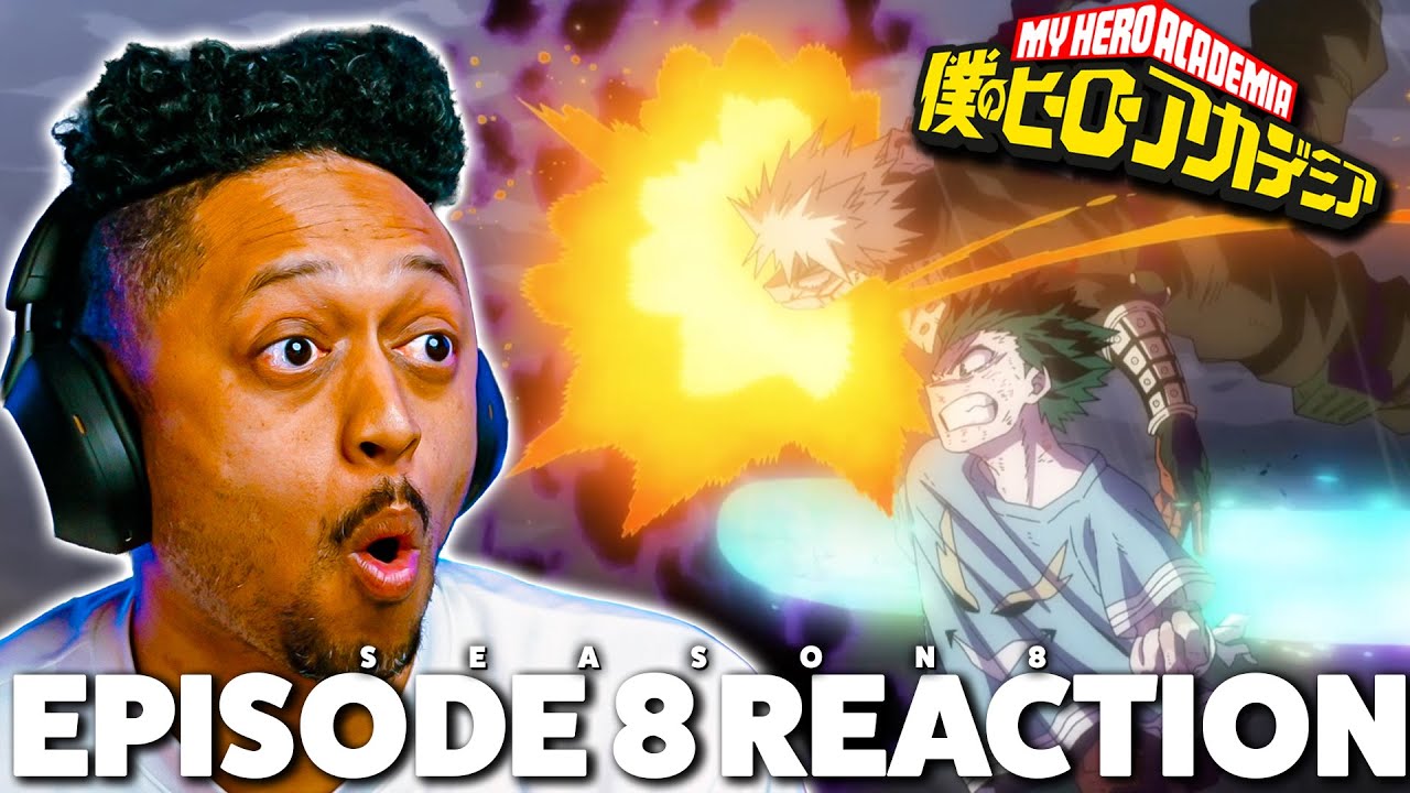 Финал «Все за одного против Один за всех, Мидория!», реакция на 8 серию 8 сезона «Моей геройской ...