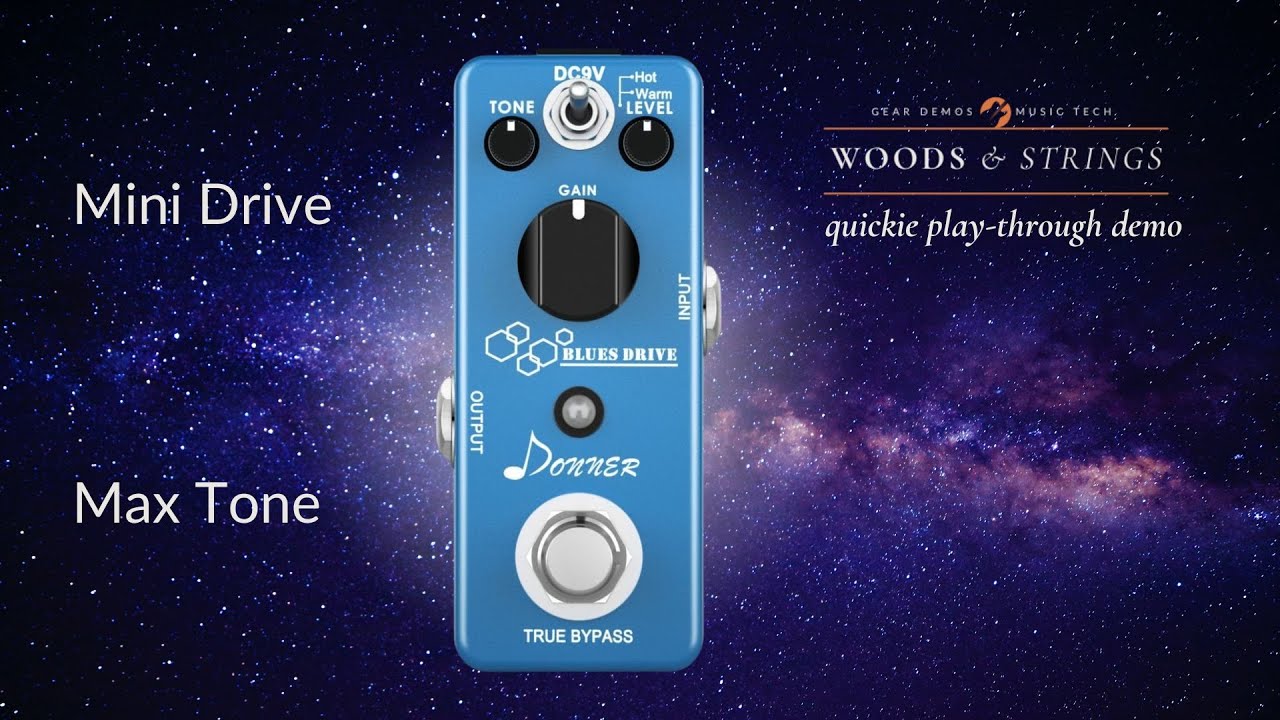 Donner Blues Drive Play-Through Quickie - YouTube