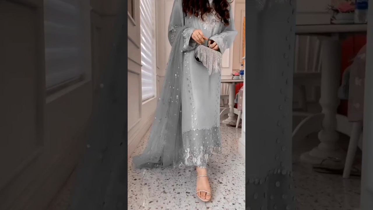 Walima dress design for girls 2024||party wear dress design||