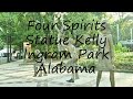 How to pronounce Four Spirits Statue Kelly Ingram Park Alabama in English?