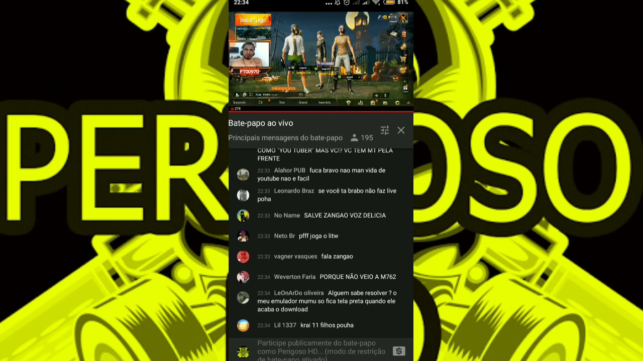 ZANGÃO GAMES DEIXOU O SUCESSO SUBIR PRÁ CABEÇA