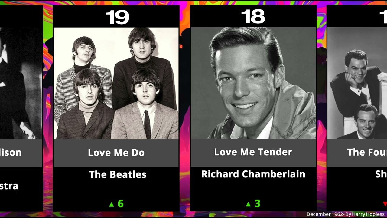 UK Music Hits of December 1962