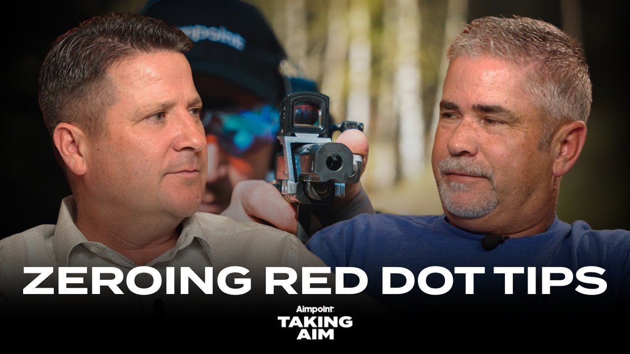 Zeroing Red Dot Tips with The Collector (TAKING AIM Clips)