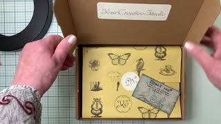 Unboxing of Your Creative Studio Vintage Subscription Box