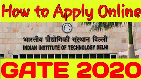 Gate 2020 Application Form Step by Step Online | कैसे भरें फॉर्म घर बैठे |