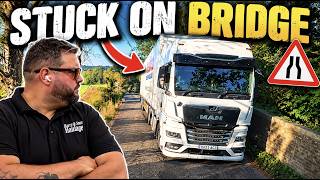Stuck On Bridge With Another HGV & Fighting the Traffic