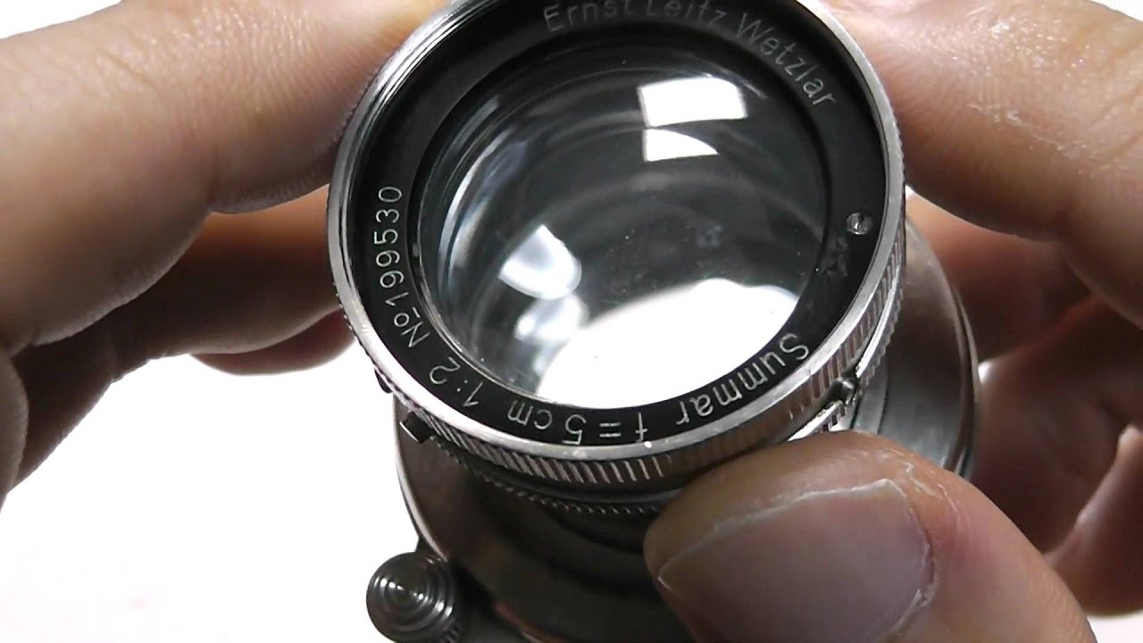 LEICA ライカ Summar ズマール 50mmF2 L ニッケル 1934年 ドイツ製
