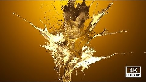 Liquid Gold Explosion 4K | Motion Graphics - Videohive template