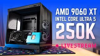 Fractal Pop 2 Vision + 9060XT + Intel Core Ultra 5 250K PC Build