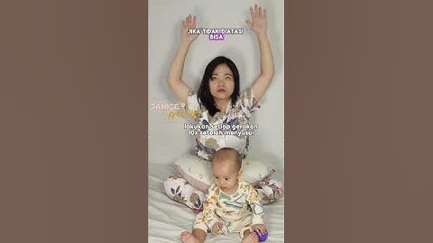 Gerakan untuk ibu menyusui agar tidak sakit punggung #breastfeeding #asi #busui #bayi #menyusui