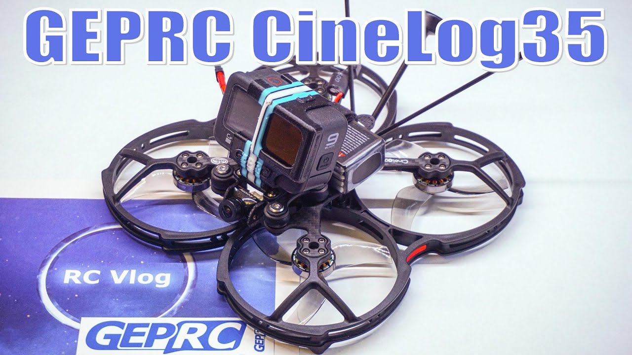 GEPRC CineLog35 cinewhoop + Gopro 9 Cinematic FPV