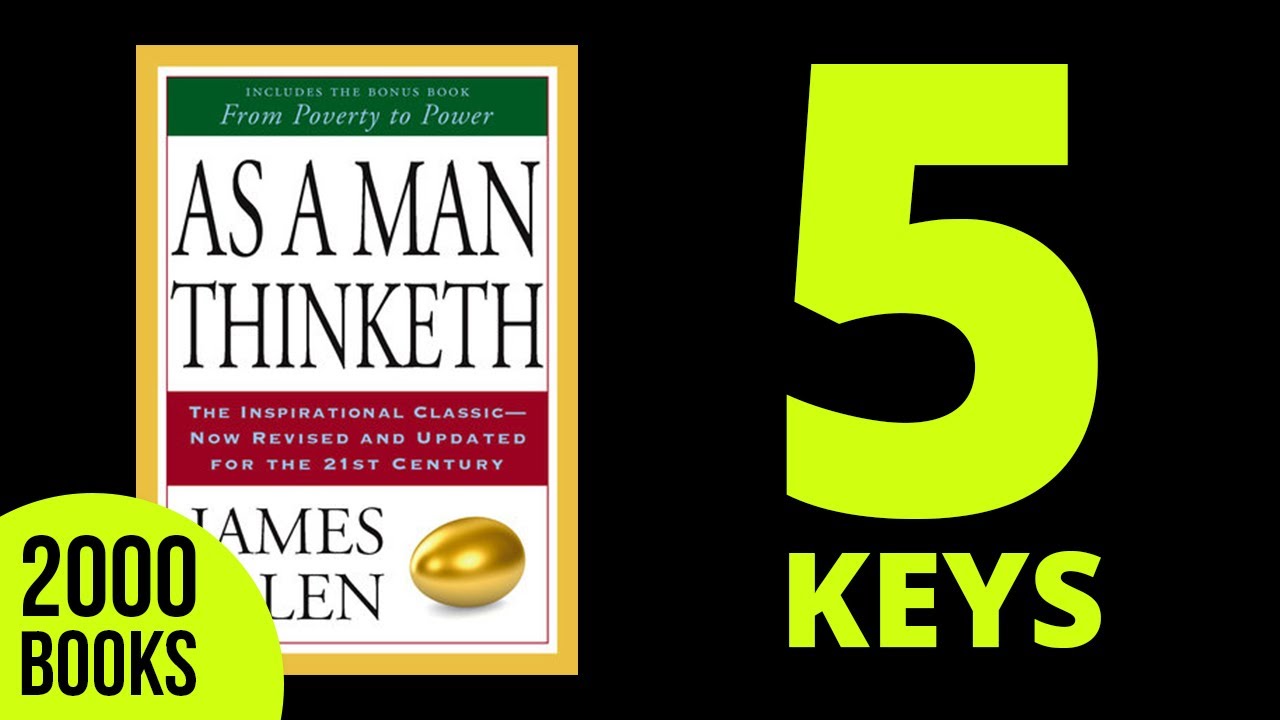 As A Man Thinketh By James Allen Book Summary And Pdf Download