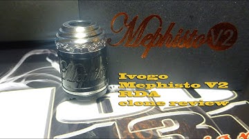 Ivogo Mephisto V2 RDA clone review