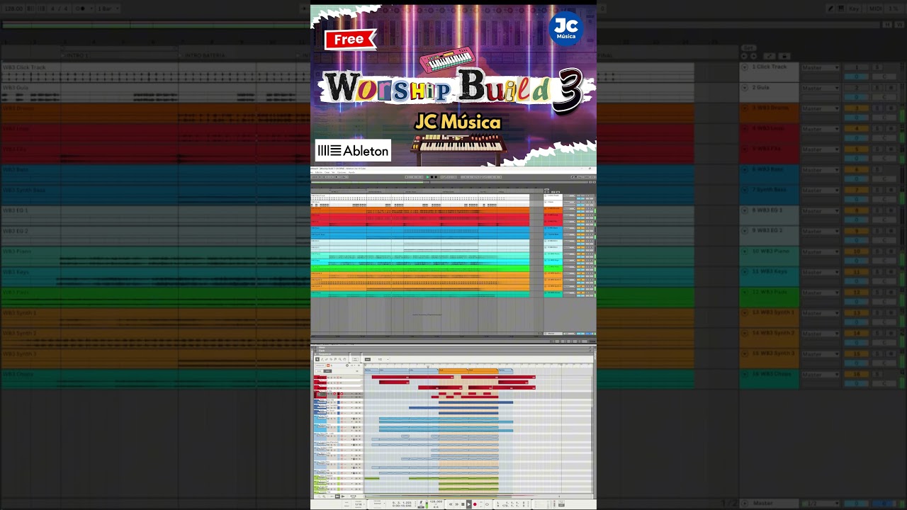 🔊 Worship Build 3 producido y mezclado por JC Música #multitrack