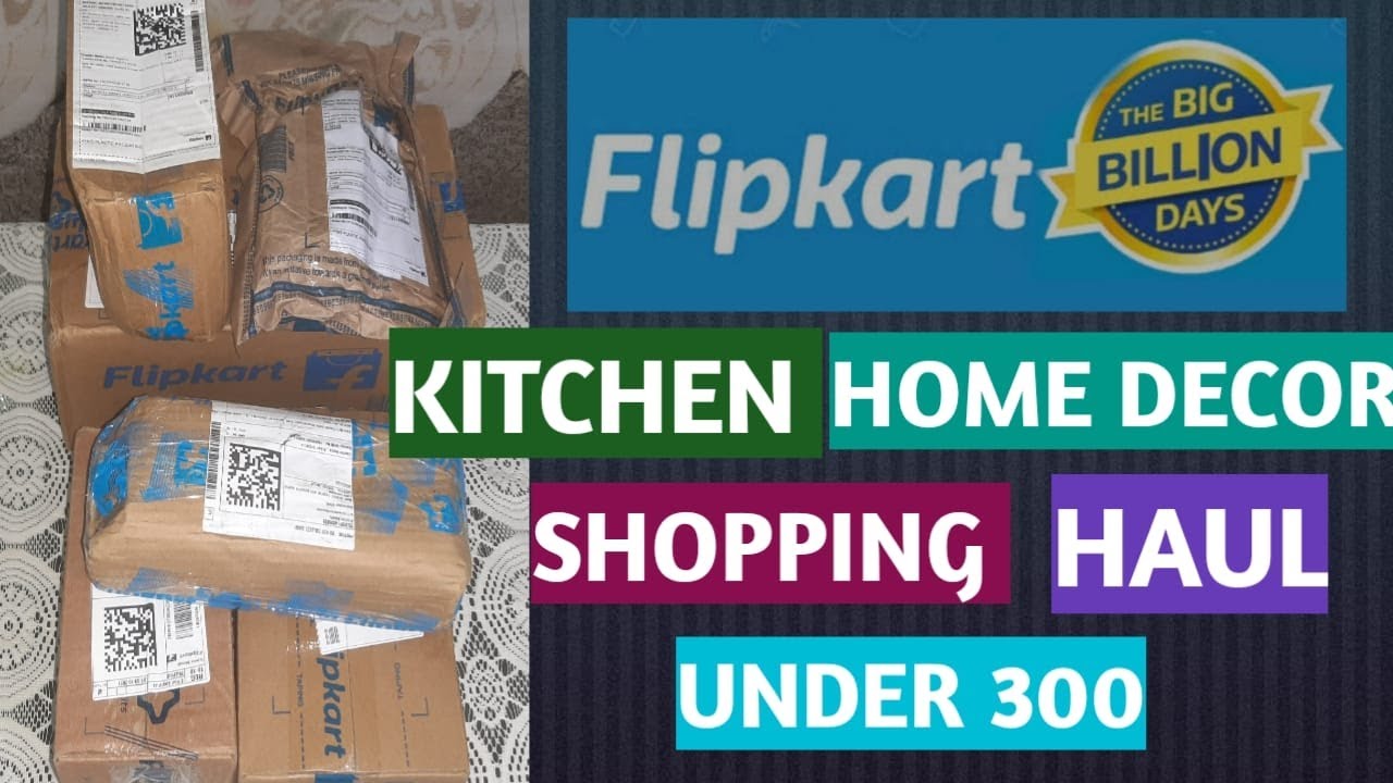 FLIPKART KITCHEN HOME DECOR SHOPPING HAUL UNDER 300 UNBOXING MONIKA