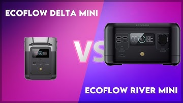 EcoFlow Delta Mini vs EcoFlow River Mini Technical Comparison