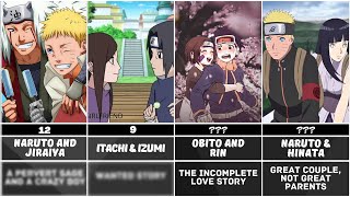 Couples in Naruto #naruto #narutouzumaki #narutoshippuden