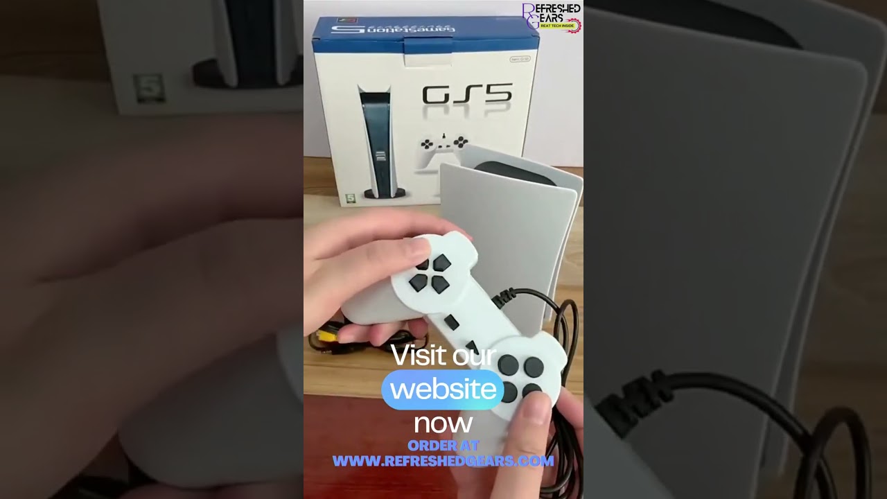 Game Station 5 USB Wired Video Game Console With 200 Classic Games G155 