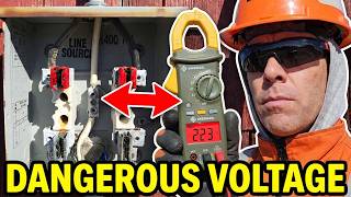 Bad Neutral results in  223 Volts!