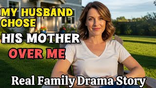 My Husband Chose His Mother Over Me | Real Family Drama Story