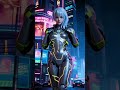 Cyber Service Queen👑 仿生人の致命魅力性感 AI 女仆💥 赛博都市の终极服务警告⚠️ 赛博女仆的诱惑，过于真实