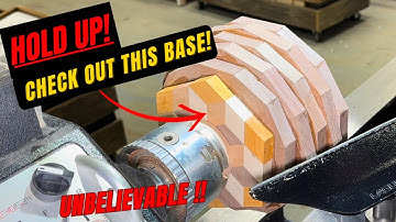 Segmented Woodturning with Decorative Base | Wood Turning Maple, Walnut, and Cherry
