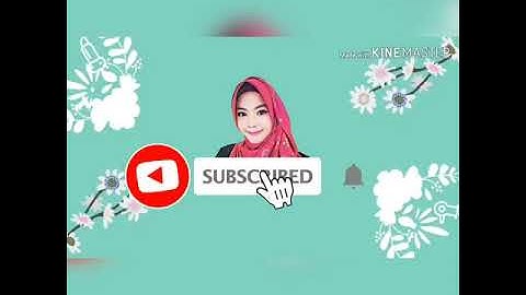 Cara membuat opening YouTube keren di android menggunakan KineMaster