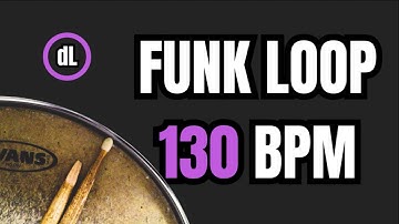 Funk Drum Groove Loop 130 BPM