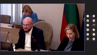 Europos reikalų komiteto posėdis