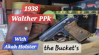 1938 Walther PPK with Akah Holster