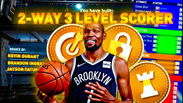 THE BEST 2 WAY 3 LEVEL SCORER BUILD IN NBA 2K21! (KEVIN DURANT BUILD!) RARE BUILD SERIES VOL. 14