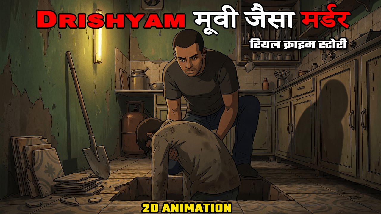 Aashiqui ne Girlfriend key Pati ko marker kitchen me gad Diya  | Real Crime Story | 2D animation