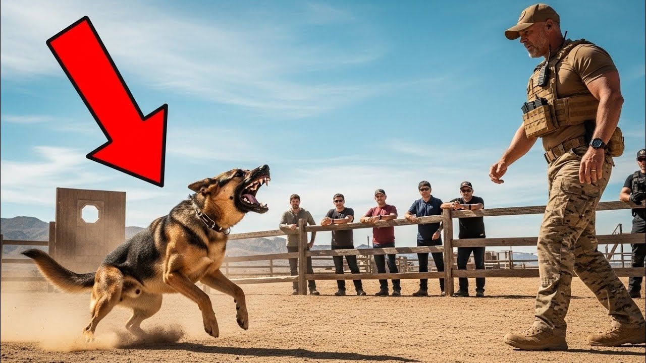 Nobody Could Tame This Wild German Shepherd — Until a Navy SEAL Did the Impossible