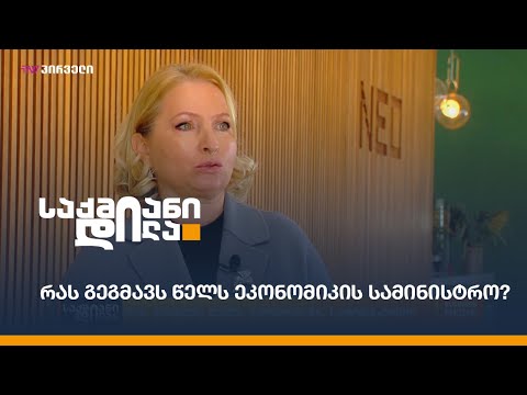 რას გეგმავს წელს ეკონომიკის სამინისტრო?