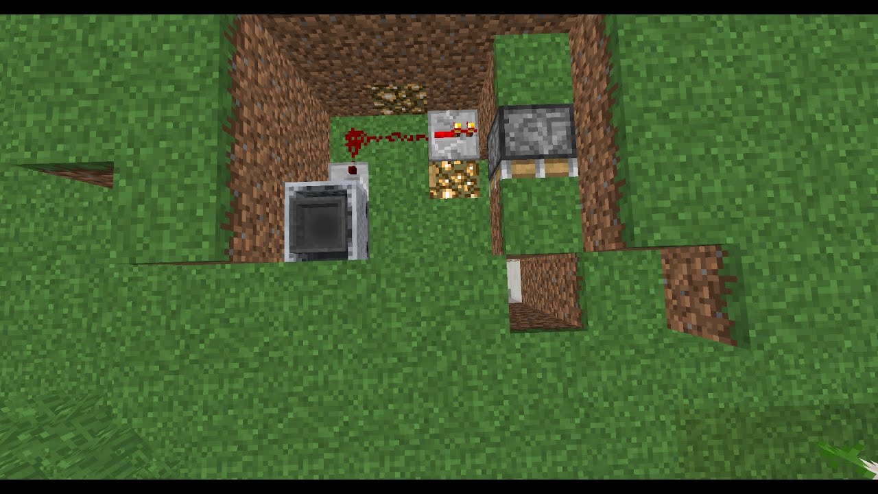 comment faire un passage secret 100% invisible dans minecraft - YouTube
