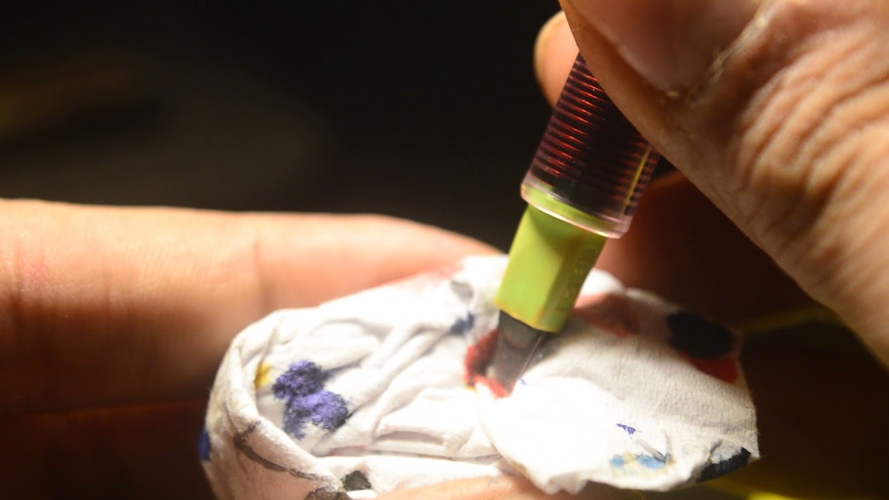 test video, draining pilot parallel pen YouTube