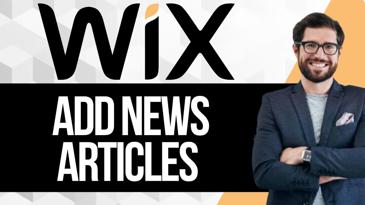 How To Add News Articles To Wix - YouTube