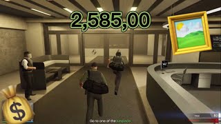 Diamond Casino heist (15:16)￼2,585,000🤑