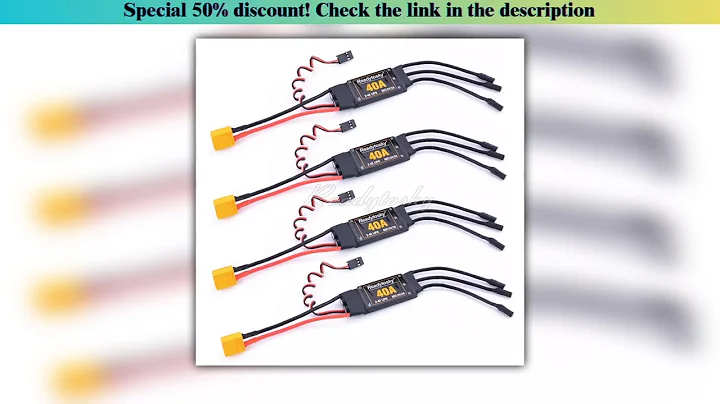 Slide Readytosky 40A 2-4S ESC Speed Controller With UBEC 5V 3A For RC FPV Quadcopter RC Airplanes H