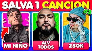 MUSIC CHALLENGE 😲🎶 SAVE ONLY ONE MEXICAN RAP SONG #3 - TriviaTime screenshot 2
