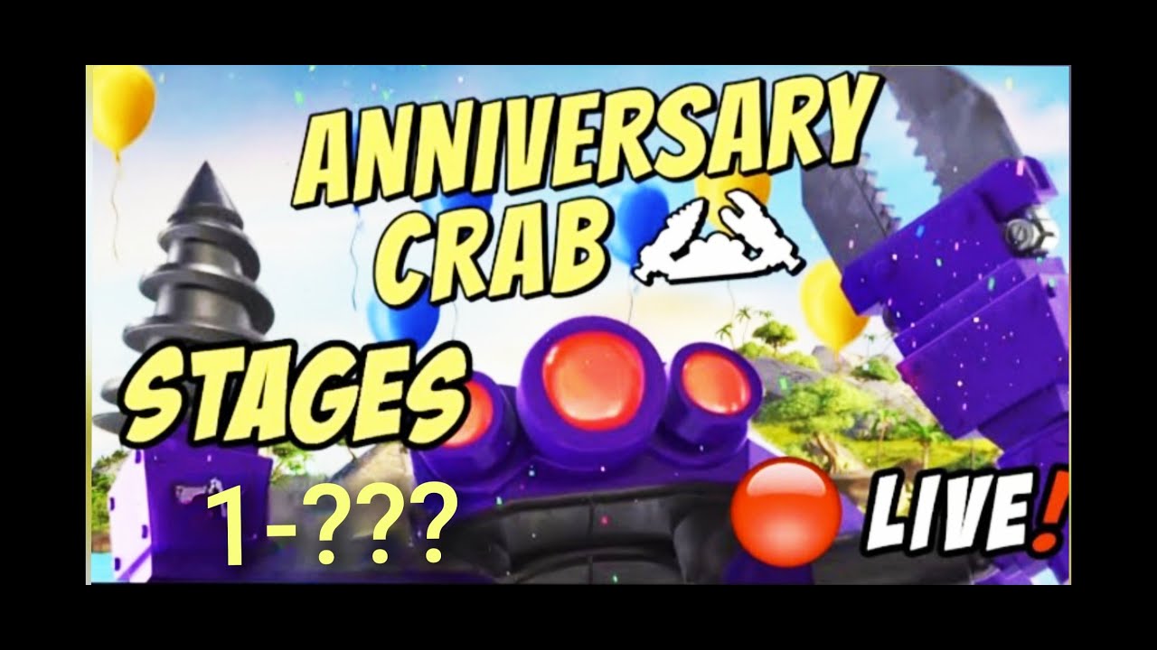 🔴LIVE   -  Anniversary Mega Crab 2025 |  Stages 100-160 |  Boom Beach