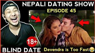 Watching Blind Date Episode 45 | Devendra and Muna Much Awaited Episode | Reaction |  WT Reaction