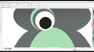 How To Make Owl Vector Design In Corel Draw | Tutorial | Vector Drawing