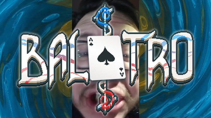stop posting about balatro