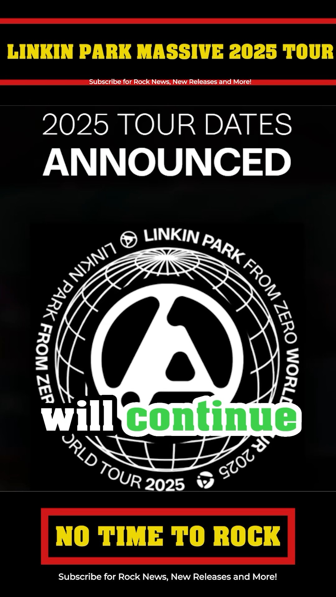LINKIN PARK 2025 TOUR DATES ANNOUNCED #linkinpark