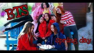 BTS-Spring day MV COVER  (parody) 봄날