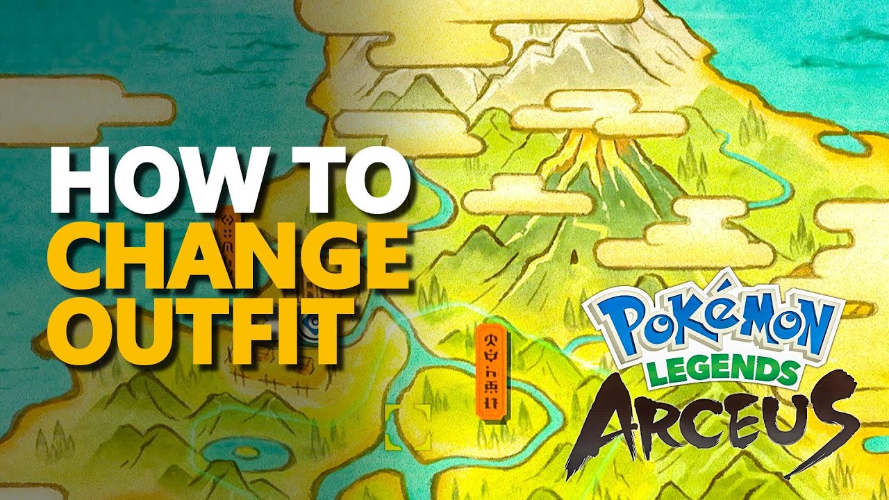 How to change outfits in Pokemon Legends: Arceus