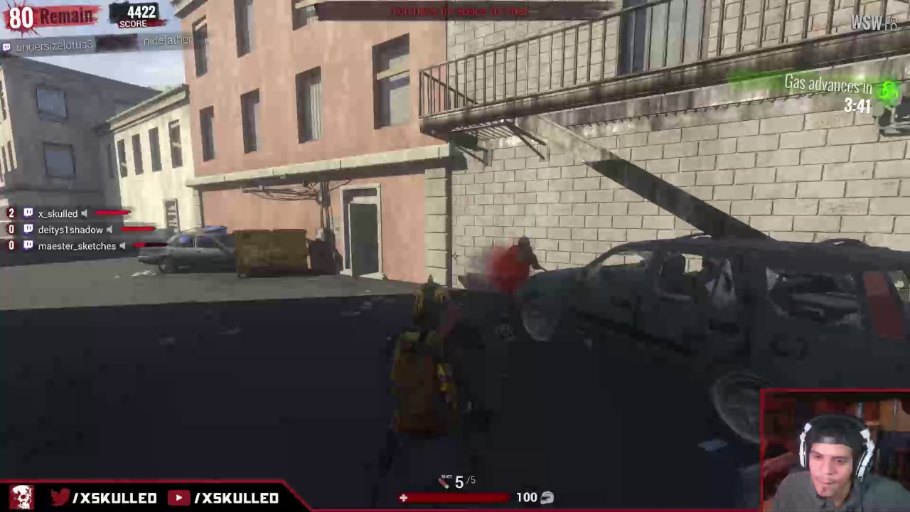 [H1Z1] 4 Man Shotgun Wipe (Stream Highlight)