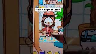 #mom night routine💤 - #tocabocasecrettoca #tocaboca